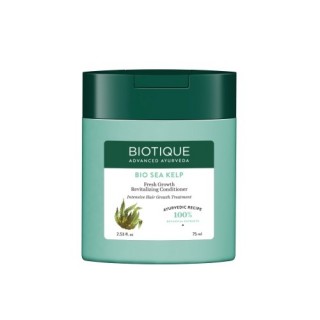 Biotique Advanced Ayurveda Bio Sea Kelp Fresh Growth Revitalizing Conditioner, 75 ml